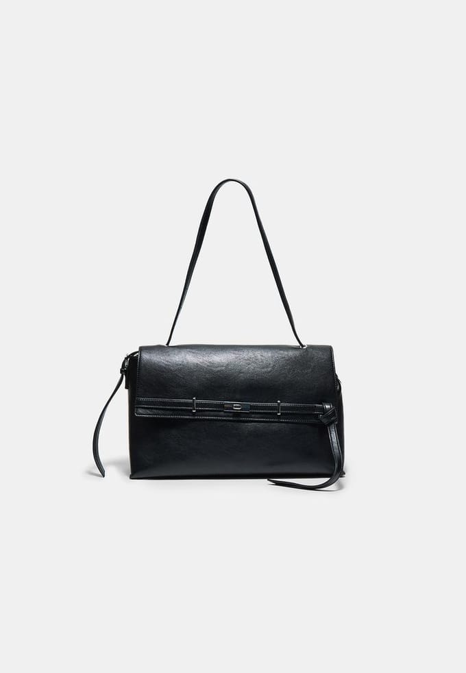 Stradivarius Maxi riemtas  Zwart OS