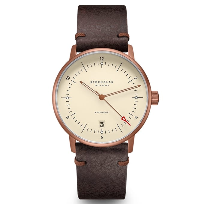 Sternglas Naos Alabaster Bronze Automatic S02-NA42-VI17