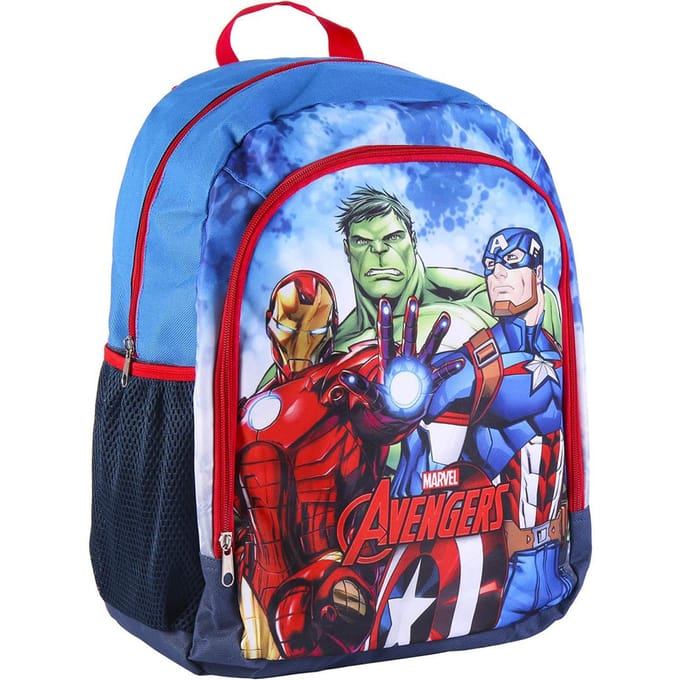Schoolrugzak The Avengers Blauw (32 x 41 x 14 cm)