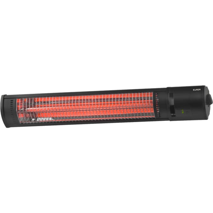 Eurom Terrasverwarmer Golden 2000 Shadow - Wandmontage - 2000w - Zwart