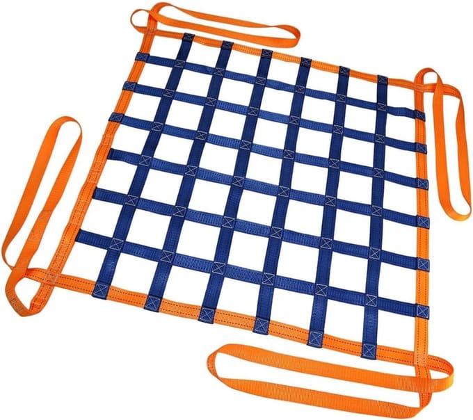Nylon Hijsnet - Ladingnet Takel - Goederen Verplaatsen - Sterk Scheurbestendig - 2 x 2M - Niet gespecificeerd