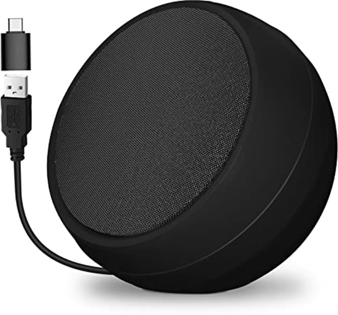 Mini USB Luidsprekers voor PC - Compacte 2.0 Stereogeluid Laptop Luidsprekers