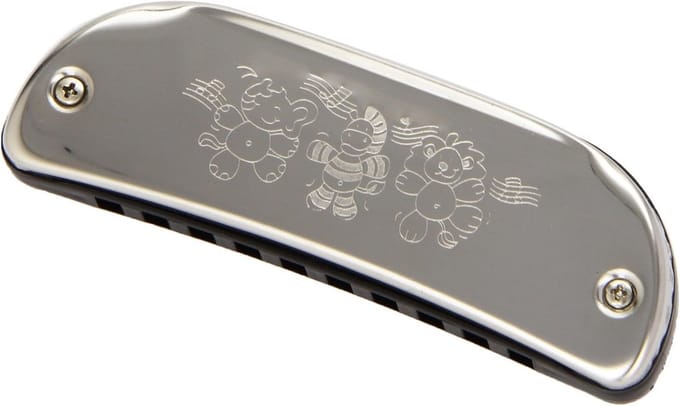 Muziekharmonica voor Kinderen met 10 Tonen - Draagbaar Blaasinstrument
