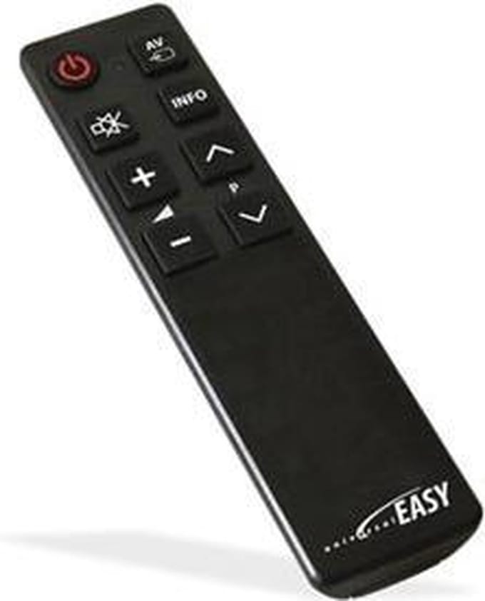 Velleman VRC1730 afstandsbediening IR Draadloos TV Drukknopen
