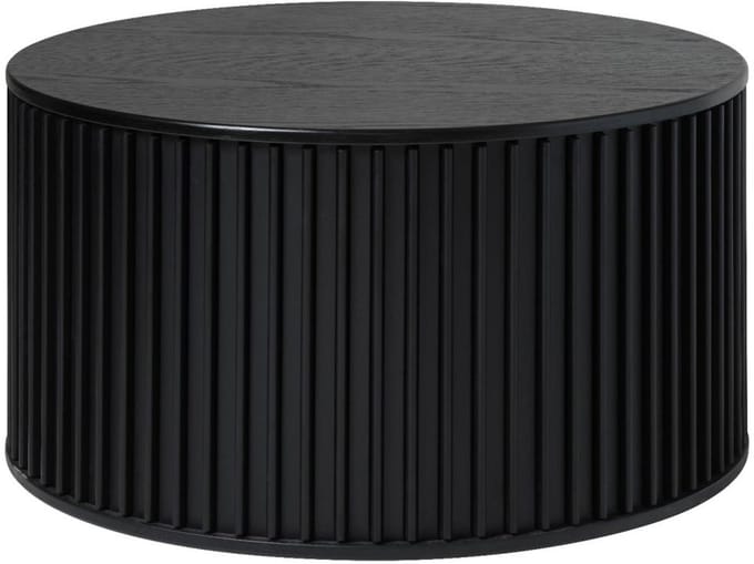 Nordic Home - Denzel ronde salontafel - ø85 cm - zwart