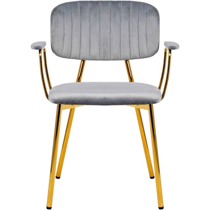 Set van 2 eetkamerstoelen Giselle velvet | Underbar