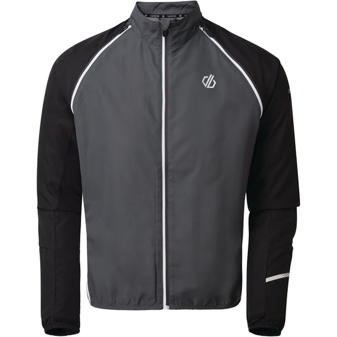 Dare 2b Heren Oxidaat Windshell Jacket (Zwart/Ebbenhout)