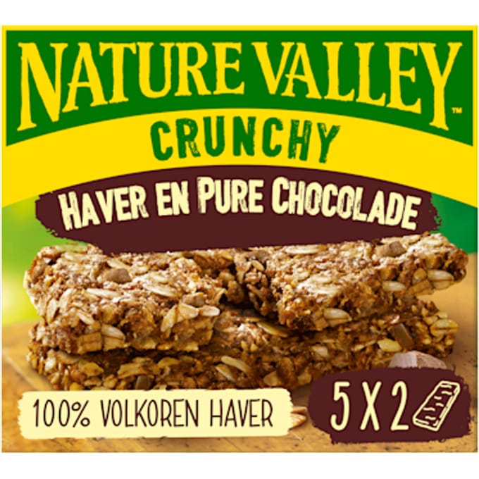 Crunchy haver & pure chocolade repen
