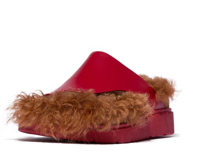 FitFlop Dames sandalen Gen-FF X Roksanda Cut-Out Leather Slides IZ9