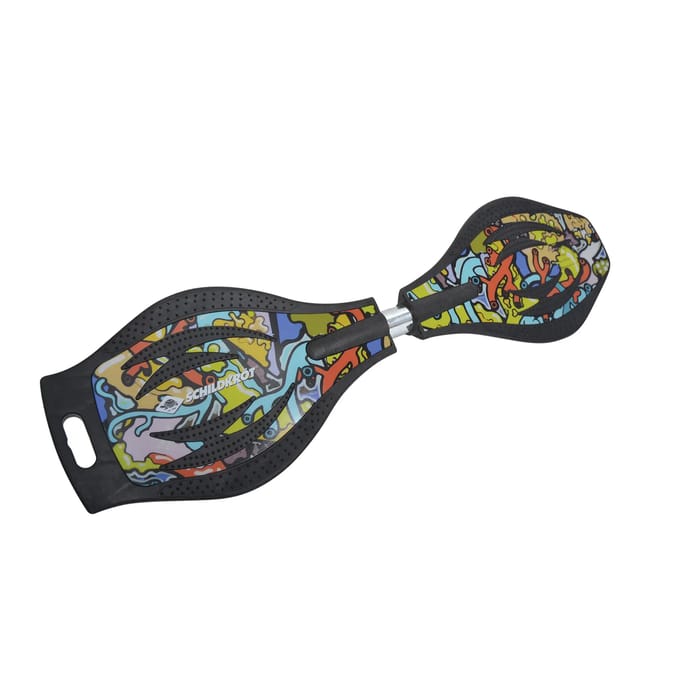 Waveboard Good Vibes graffiti 86 X 22 Cm Zwart
