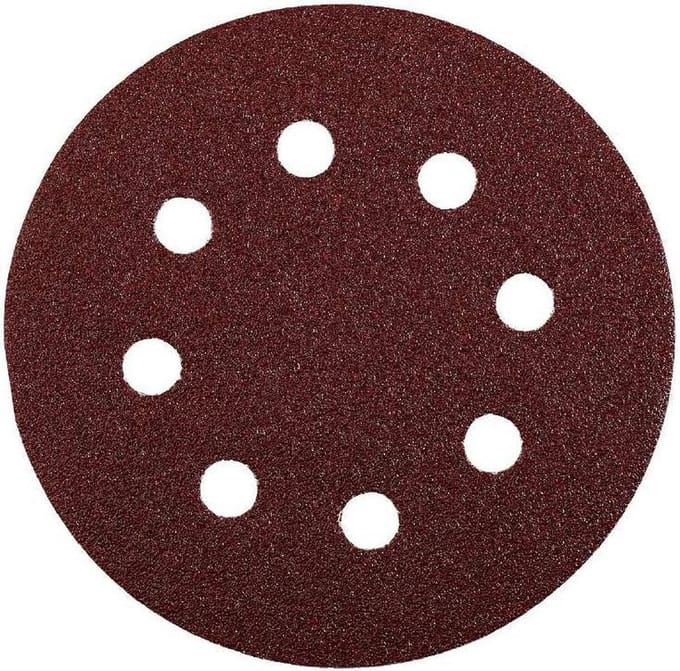 KWB schuurschijf Ø 125 mm - Korrel 80 - Klittenbandhechting - 491908 - 5 stuks