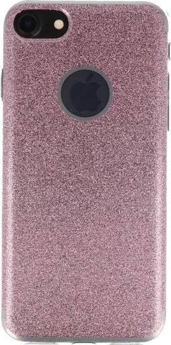 Bling TPU Hoesje Case - Hoesje Geschikt voor iPhone 7 / 8 Roze