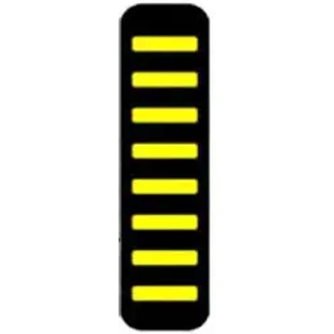 ProGuard Cable Tie - Front - Sticker - Mini - Yellow