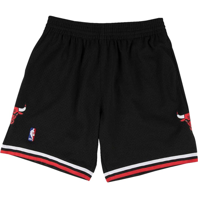 Mitchell And Ness NBA Chicago Bulls NBA C.b. Korte Broek Zwart
