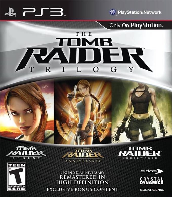 Playstation Games Ps3 Tomb Raider Trilogy Hd Import Transparant PAL