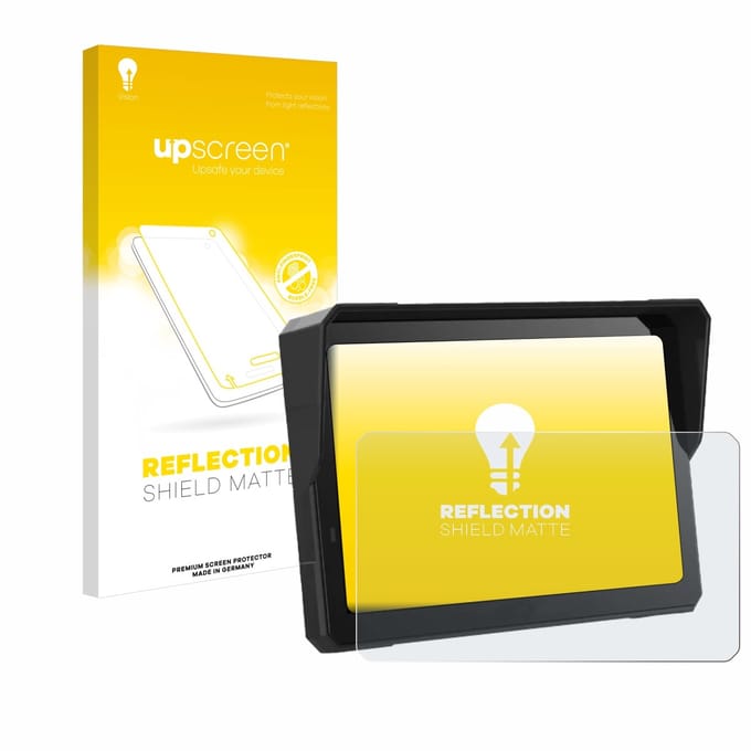 upscreen - Screenprotector voor Carpuride W702 Pro / W702B Pro 7" - Folie Beschermfolie anti glare matte