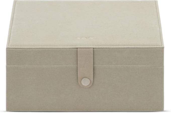 DAY ET Sieradendoos Classic Day Jewelry Box Big Cobbelstone Kaki
