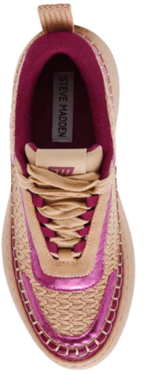 Steve Madden Dames Sneaker Doubletake Rasberry/peach | Maat: 36