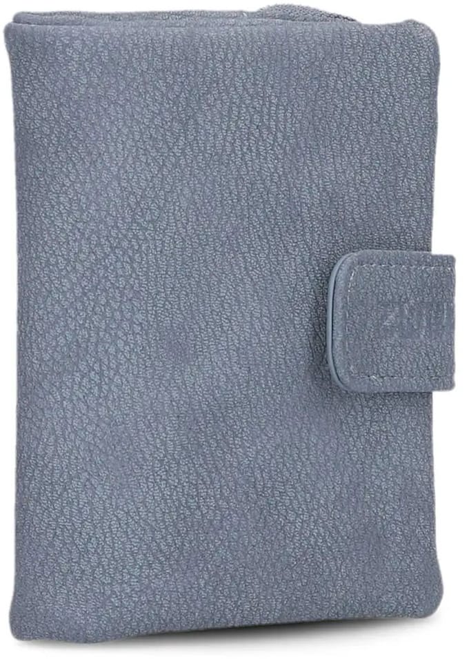zwei portemonnee M.Wallet MW5 Nubuk-Sky blauw