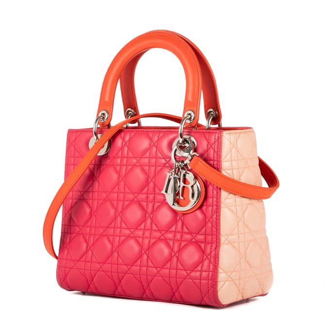 Lady Dior Zip Medium Schoudertas
