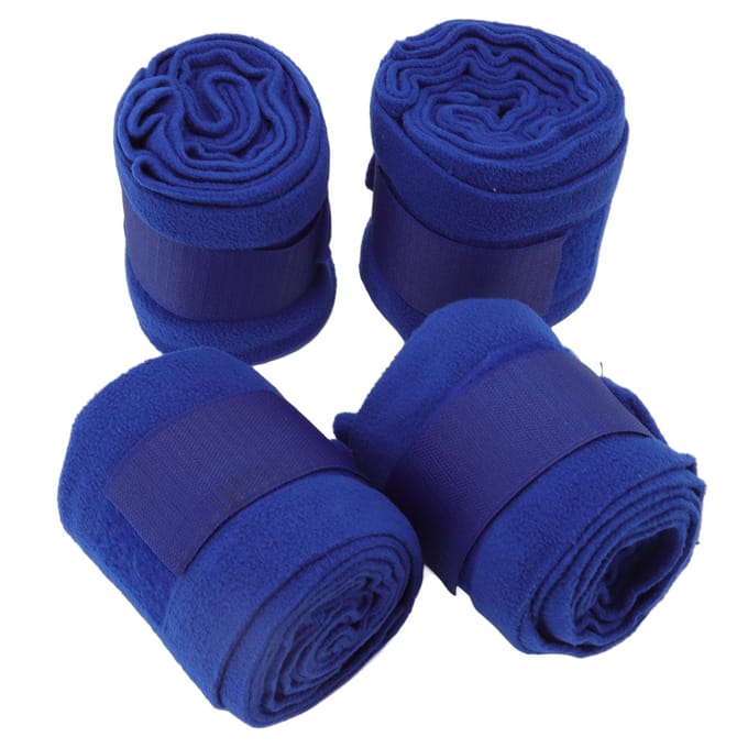 Paardenbeenwikkel Ademend Gewrichtskogelbescherming Paardenbeenbandage voor Oefentraining 4 stuks blue