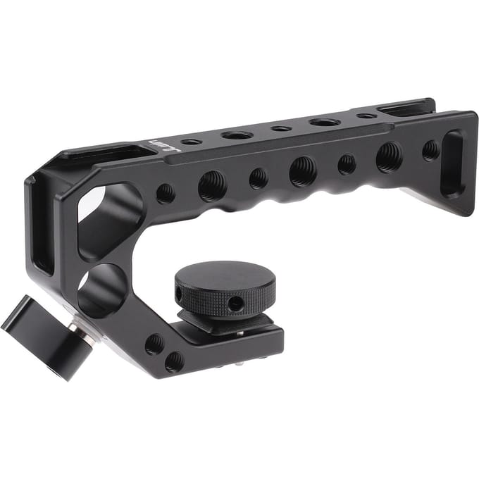 JLwin AF412 Universele Top Handel Camera Top Handgreep Aluminiumlegering met 4 Cold Shoe Mount Arca zwart