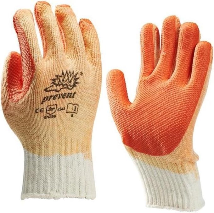 Handschoen Latex Rood Prevent