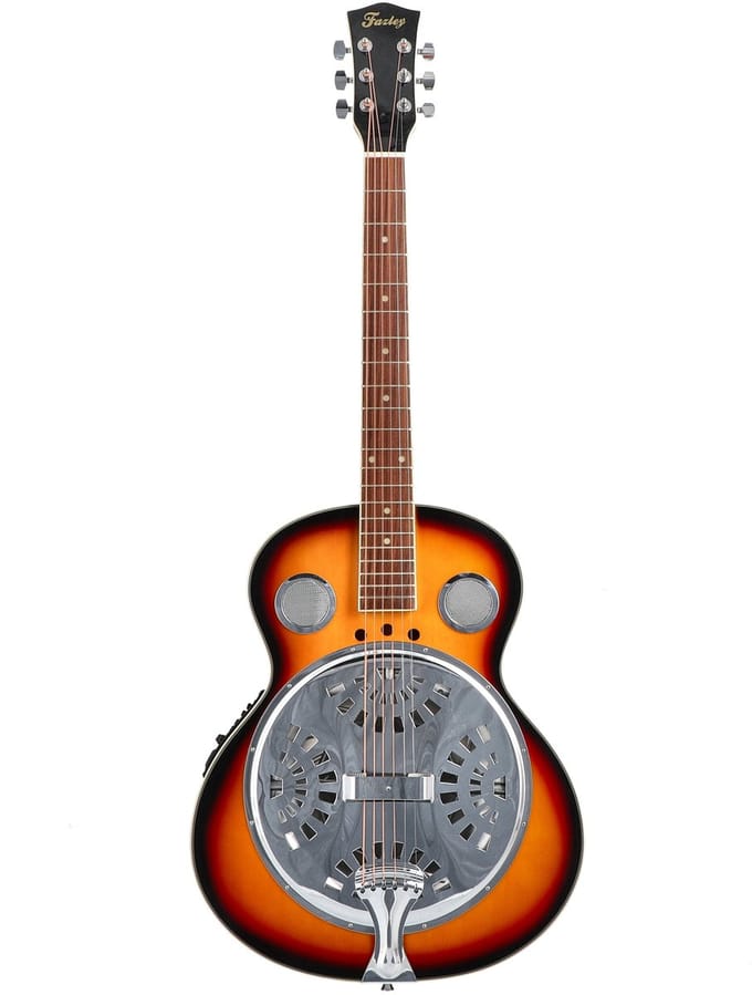 Resonatorgitaar - Met gratis lessen - Fazley RSN-30 - Burst