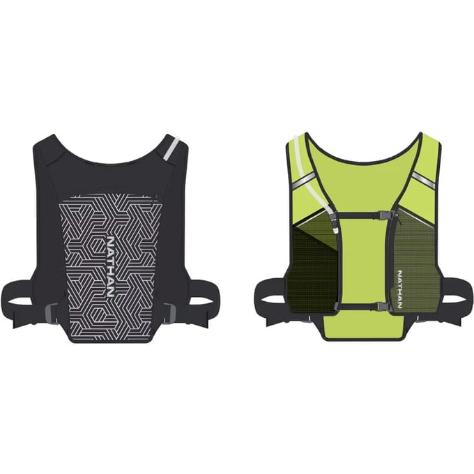 Nathan Hypernight Quick Start 3 – 4L Hardlooprugzak - Fluogeel | Maat: ONE SIZE