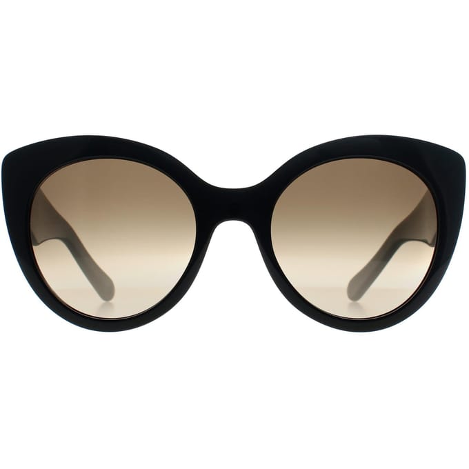 Salvatore Ferragamo Cat Eye Womens Zwart Gancini Grijs SF964S