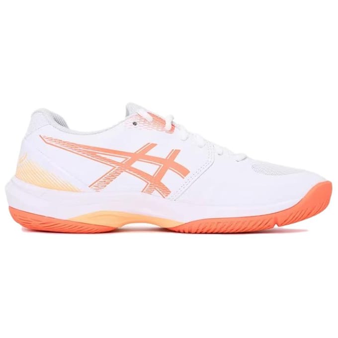 ASICS Court Hunter FF Blanc Corail Vif (aux femmes) 39.5 white
