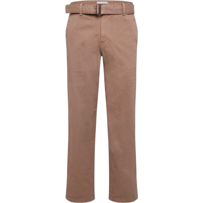 Jack And Jones Heren-chino’s met riem van Ridge (Beige)