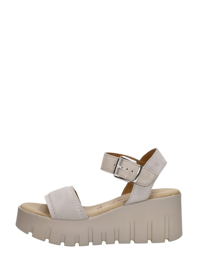 Tamaris Damen Sandalette M2871242 in taupe
