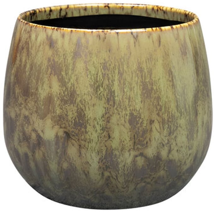 Ter Steege Bloempot Groen D 15 cm H 13 cm opening 12 cm