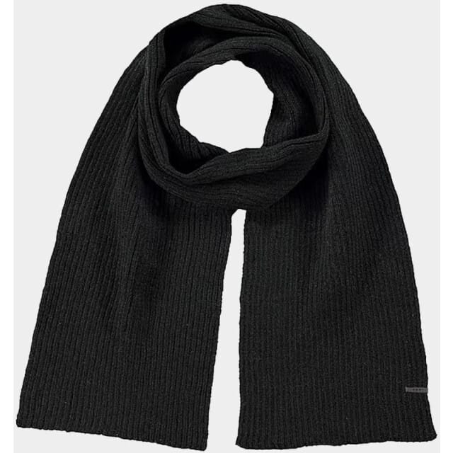 BARTS Wilbert Scarf Heren Sjaal - One size - Zwart