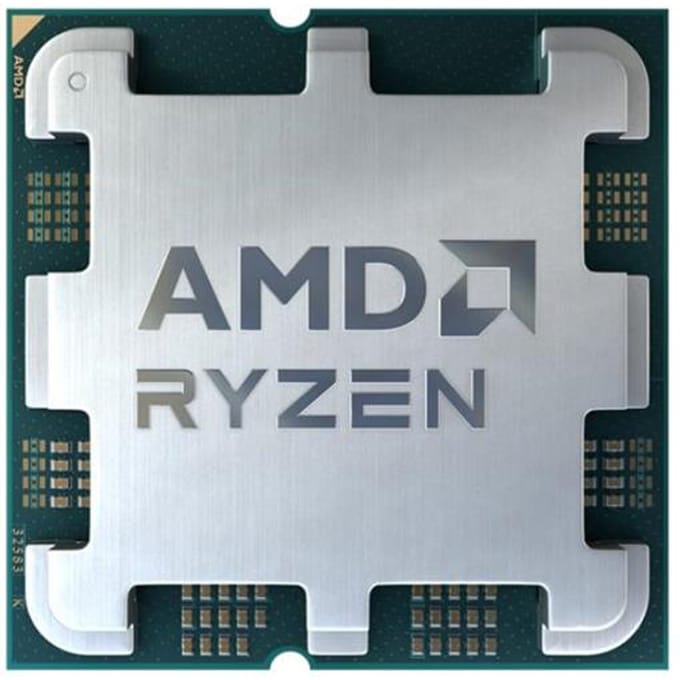 Amd Ryzen 5 7500f Processor 5Ghz 6-Core 12-Thread 38Mb Desktop Processor Socket Am5 Cpu Gaming Processo
