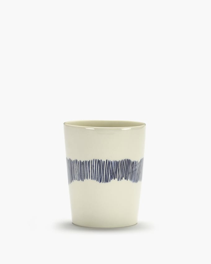 Serax - Ottolenghi Feast - Theekop - Wit/Blauw - 8 Ø - 4 stuks