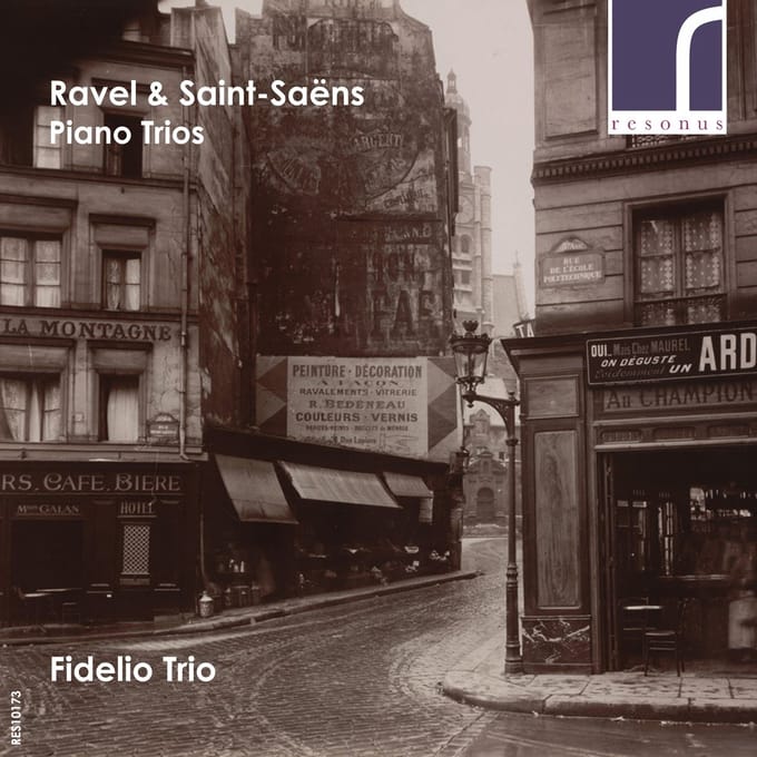 Fidelio Trio - Ravel & Saint-Saëns Piano Trios (CD)