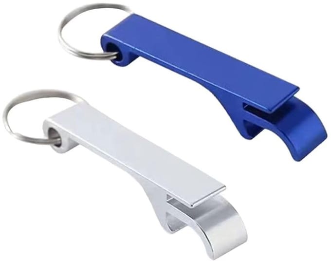 Solidchoice - Set van 2 Aluminium Flessenopener voor Feesten en Festivals