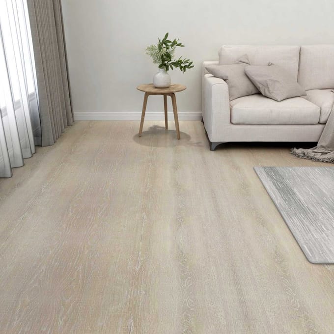 vidaXL - Vloerplanken - Beige - 5,11 - m² - 55 - st - PVC