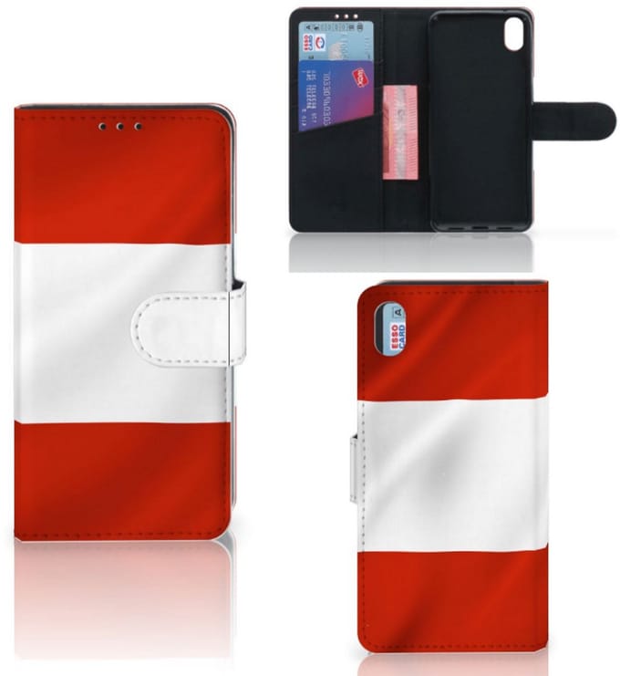 Xiaomi Redmi 7A Bookstyle Case Oostenrijk