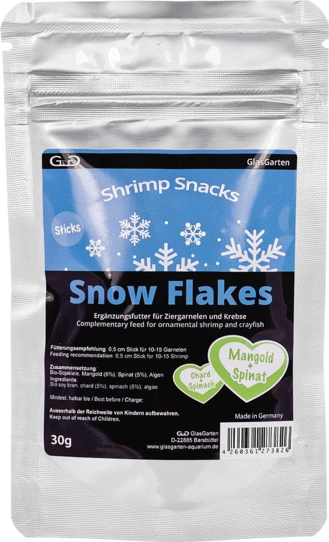 GlasGarten snow flakes spinazie en snijbiet