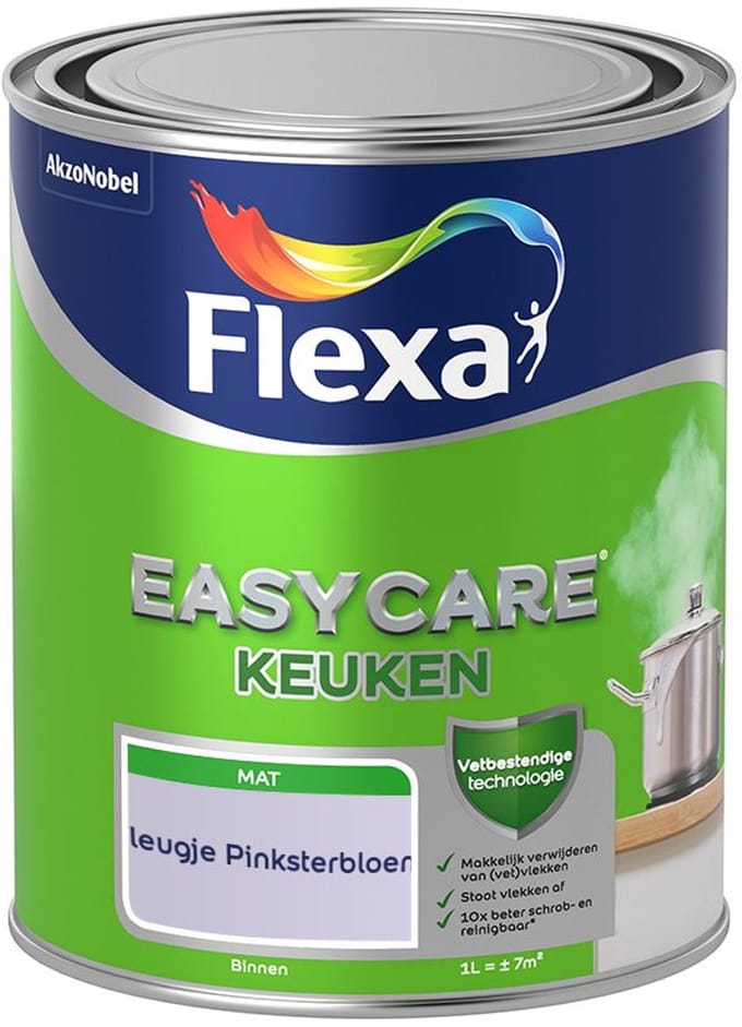 Flexa - Easycare Keuken - Vleugje Pinksterbloem - Mengverf - 1 L