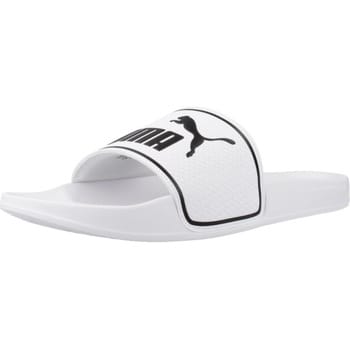 PUMA Leadcat 2.0 Unisex Slippers - Puma White-Puma Black - Maat 42