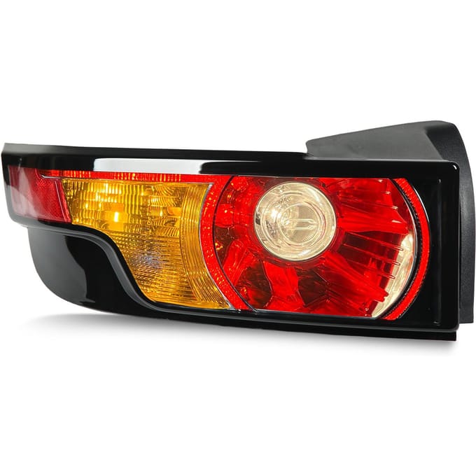 Accessoire Feux Arrière de Voiture LR025147 Remplacement pour Land Rover Range Rover Evoque L538 2012‑2015 red