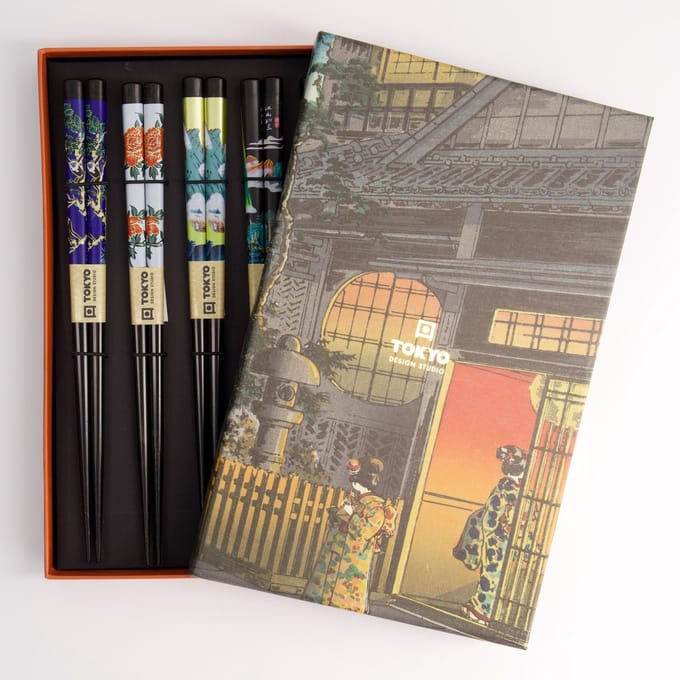 Tokyo Design Studio - Chopstick Set - Eetstokjes - 5 paar - Maiko