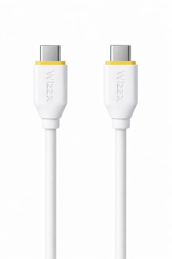 USB-C Naar USB-C laadkabel 1M Snellader kabel Super fast charger- Wizzx 2X
