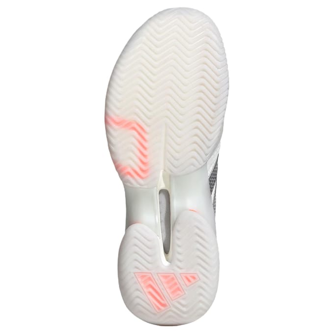 Adidas Barricade 14 Woman White/Beam Orange, 37 1/3