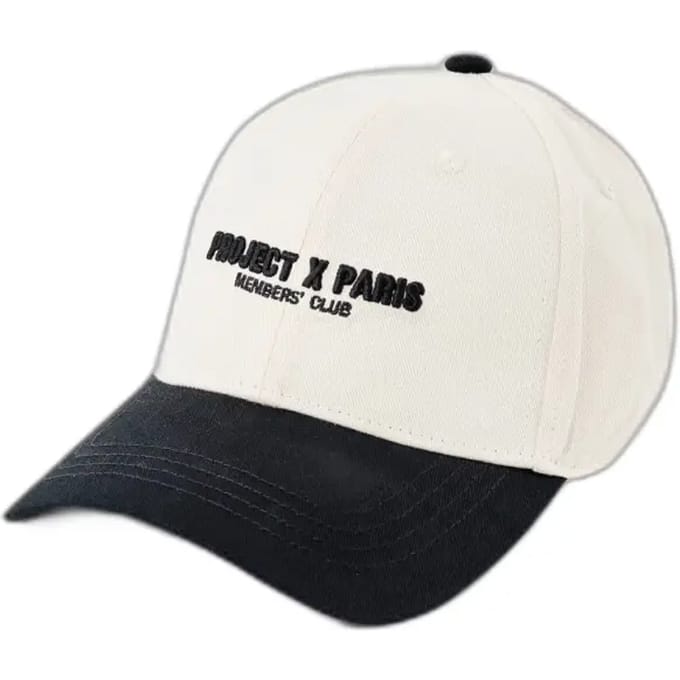 Bicolor baseballpet Project X Paris Members' Club