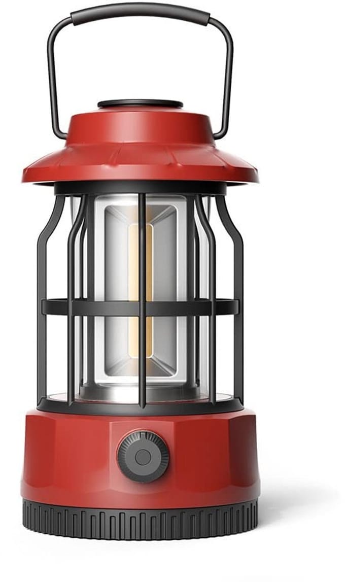 Dailygoody - Campinglamp - LED-lantaarn - Sfeerverlichting - Rood